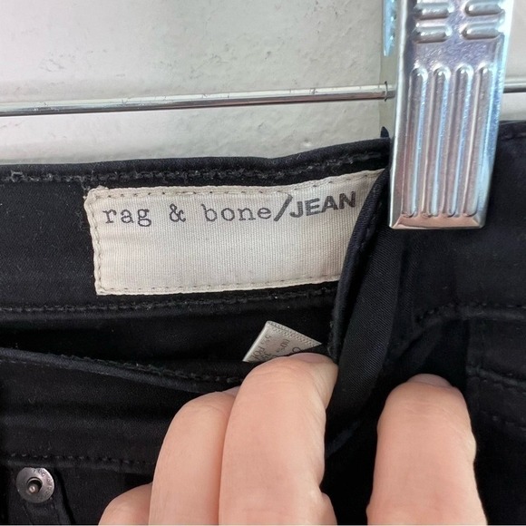 Rag and Bone Women's Black Plush Leggings Jeans 28 BIN6 - Picture 3 of 8